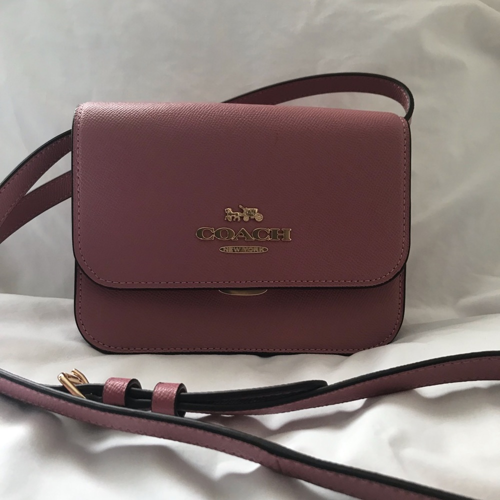 Coach Crossbody - Pink - Leather
